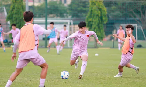U16 Việt Nam tăng tốc chuẩn bị cho Giải Bóng đá U16 quốc tế CFA Team China 2025