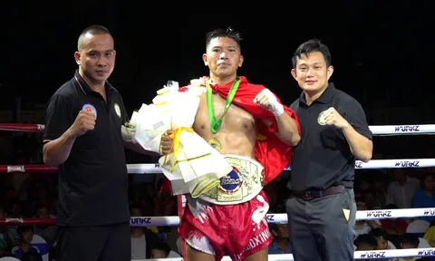Hàng ngàn khán giả Ninh Thuận đến xem Võ đài Kickboxing năm 2025