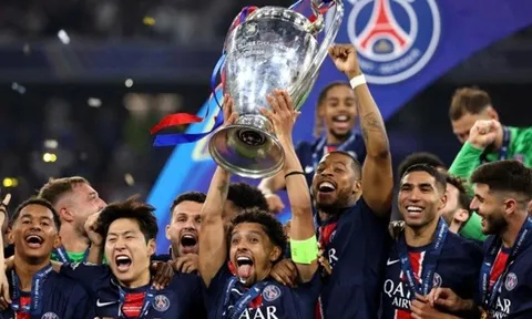 Vô địch Champions League, PSG hoàn tất cú ăn bốn lịch sử