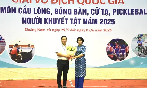 Phó Cục trưởng Cục Thể dục thể thao Việt Nam Lê Thị Hoàng Yến: “Thể thao giúp người khuyết tật nâng cao sức khỏe, tạo niềm vui trong cuộc sống”