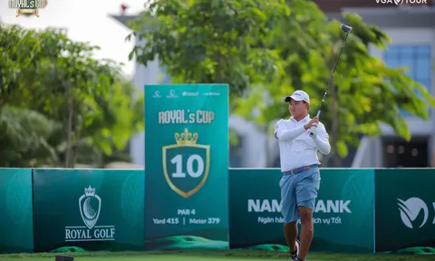 Giải Golf Royal’s Cup 2025: Trần Thế Bảo vươn lên dẫn đầu