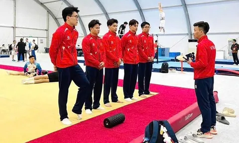 Giải vô địch Thể dục dụng cụ châu Á 2025: Đội tuyển Việt Nam vào chung kết 3 nội dung