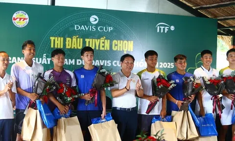 7 tay vợt tham dự vòng tuyển chọn đội tuyển quần vợt Việt Nam dự Davis Cup nhóm III - 2025