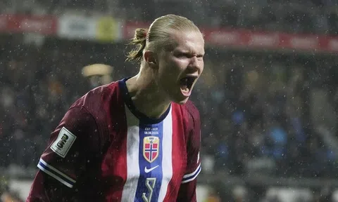 Erling Haaland ghi bàn, đội tuyển Na Uy rộng cửa giành vé dự World Cup 2026