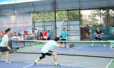 Hơn 100 vận động viên tranh tài giải Pickleball tỉnh Hà Nam năm 2025