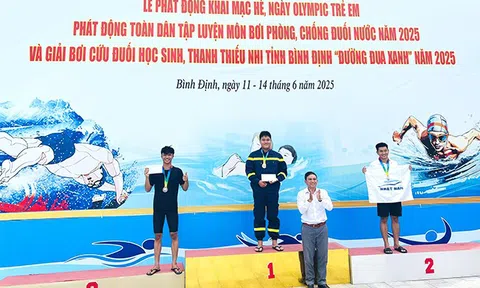 Giải Bơi cứu đuối Học sinh, Thanh thiếu nhi tỉnh Bình Định năm 2025