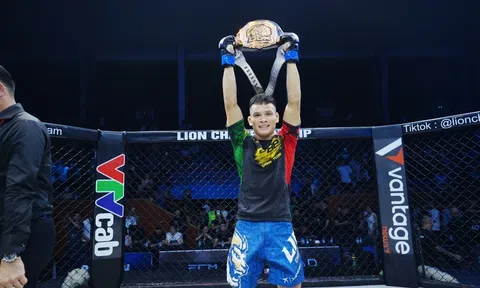 LION Championship 23: Hạ knock-out kỹ thuật đối thủ, Lê Văn Tuần giành đai vô địch hạng 56kg nam