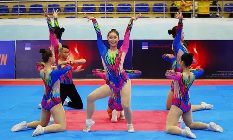 Khởi tranh giải vô địch các câu lạc bộ Aerobic Quốc gia 2025