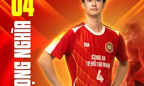 Quản Trọng Nghĩa làm đội trưởng tuyển bóng chuyền nam ở AVC Nations Cup 2025