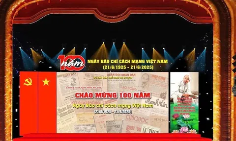 Chương trình nghệ thuật đặc biệt chào mừng 100 năm Ngày Báo chí Cách mạng Việt Nam