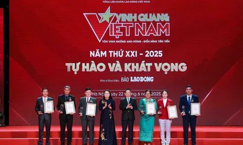 Huấn luyện viên Mai Đức Chung và xạ thủ Trịnh Thu Vinh được vinh danh tại Chương trình “Vinh quang Việt Nam” năm 2025