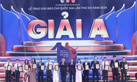 Trao giải Báo chí Quốc gia lần thứ XIX năm 2024 cho 128 tác phẩm xuất sắc