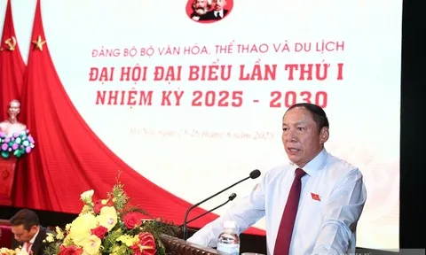 Phiên trù bị Đại hội đại biểu Đảng bộ Bộ Văn hóa, Thể thao và Du lịch lần thứ I, nhiệm kỳ 2025-2030