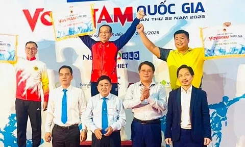 Thành phố Hồ Chí Minh xếp thứ nhất toàn đoàn Giải Vovinam trẻ quốc gia 2025