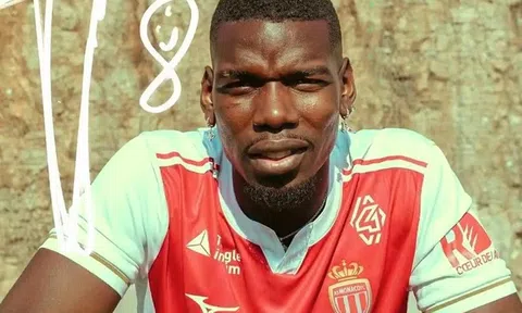 Paul Pogba bật khóc khi ký hợp đồng với Monaco