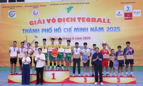 Giải vô địch Teqball TP.HCM năm 2025 khép lại thành công, tạo đà cho SEA Games 33