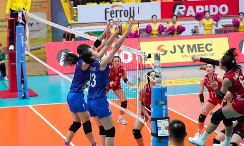 Tuyển bóng chuyền nữ U21 Thái Lan có chiến thắng đầu tiên tại VTV Cup 2025