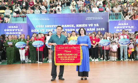Khai mạc giải Shuffle dance, Khiêu vũ và Dân vũ thể thao toàn quốc năm 2025