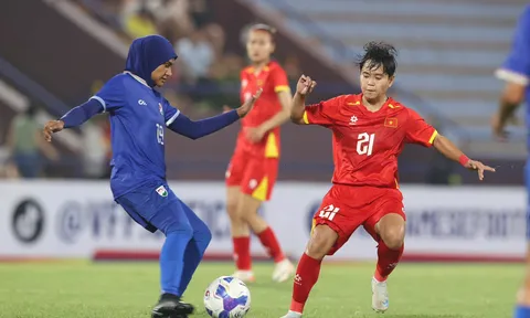 Vòng loại Giải Bóng đá nữ châu Á 2026: Đội tuyển nữ Việt Nam củng cố ngôi đầu bảng E