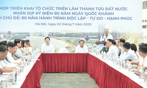 Triển lãm thành tựu đất nước nhân dịp Kỷ niệm 80 năm Ngày Quốc khánh: Phải bảo đảm các yêu cầu chất lượng, để lại ấn tượng mạnh mẽ