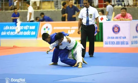 Hơn 700 vận động viên tranh tài Giải vô địch trẻ Judo quốc gia năm 2025   