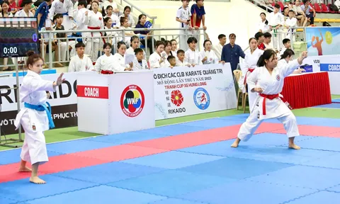 Giải vô địch Karate các Câu lạc bộ tỉnh Quảng Trị mở rộng lần thứ nhất