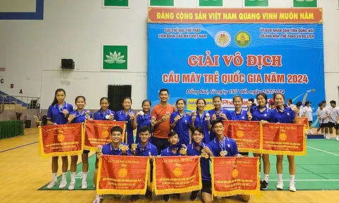 Cầu mây Đồng Tháp mục tiêu giành huy chương vàng giải trẻ quốc gia