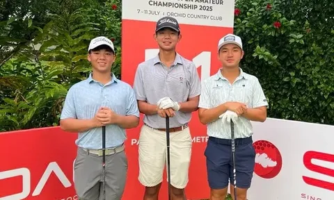 Golf Việt Nam dự Giải Singapore mở rộng 2025 với 3 vận động viên