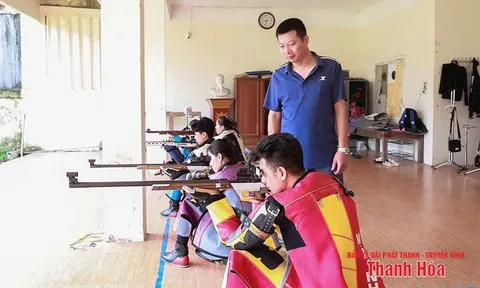 Đội tuyển Bắn súng Thanh Hóa vượt khó tìm vàng