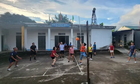 Xã Tân Uyên đẩy mạnh phong trào thể dục, thể thao cho người cao tuổi
