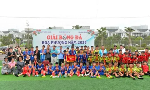 TF Thủy Nguyên và Kids CT vô địch Giải Bóng đá Hoa Phượng năm 2025