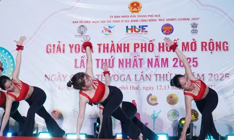 Giải Yoga thành phố Huế mở rộng năm 2025