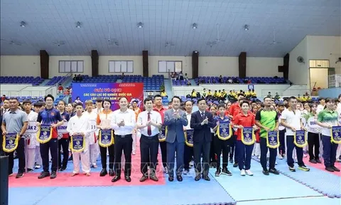 Khai mạc Giải vô địch Karate các Câu lạc bộ quốc gia 2025