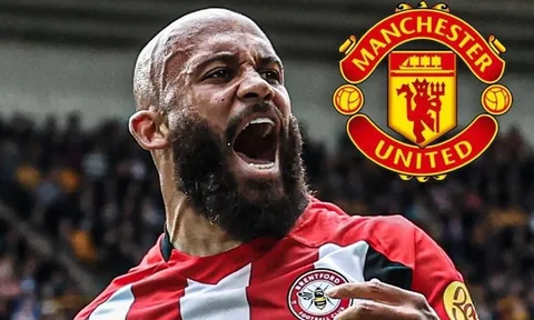 Tiền đạo Bryan Mbeumo vẫn chờ cơ hội khoác áo Man United