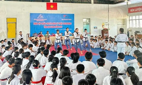 Tập huấn chuyên môn kỹ thuật Taekwondo tỉnh An Giang năm 2025