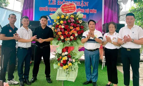 Liên đoàn Võ thuật tỉnh Hưng Yên trao Quyết định bổ nhiệm Trưởng bộ môn Muay Thái - Kickboxing 