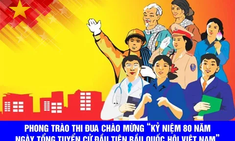 Tổ chức thiết kế Biểu trưng kỷ niệm 80 năm Ngày Tổng tuyển cử đầu tiên bầu Quốc hội Việt Nam