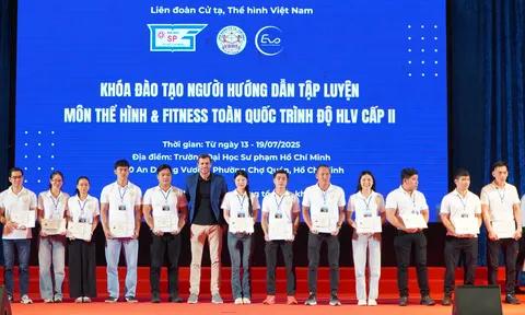 Liên đoàn Cử tạ - Thể hình Việt Nam mở lớp đào tạo về Thể hình và Fitness