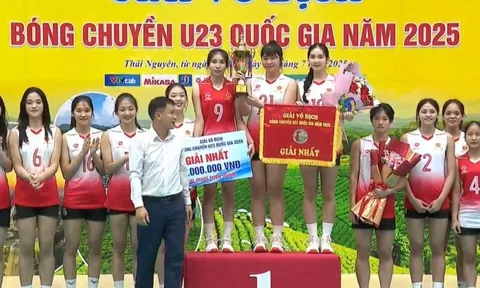 Thông tin - ĐB19, Thể Công Tân Cảng đăng quang Giải Bóng chuyền U23 quốc gia 2025