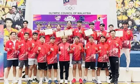 Việt Nam giành 4 huy chương vàng tại Giải vô địch Đấu kiếm trẻ Đông Nam Á 2025