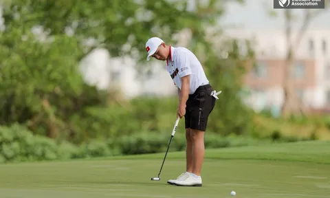 Nguyễn Anh Minh tiếp tục vào tứ kết U.S. Junior Amateur Championship