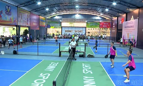 Lào Cai tổ chức Giải Pickleball kỷ niệm 65 năm ngành Kiểm sát nhân dân 