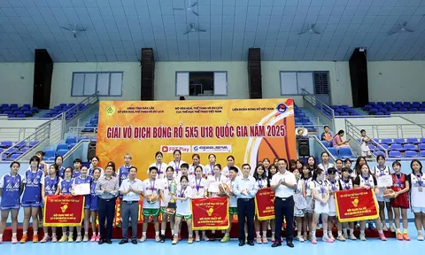 Giải vô địch Bóng rổ 5x5 U18 quốc gia 2025: Nam Điện Biên Warrios và nữ TP.HCM 1 giành ngôi vô địch