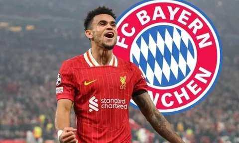 Bayern Munich đạt được thỏa thuận với Luis Diaz từ Liverpool