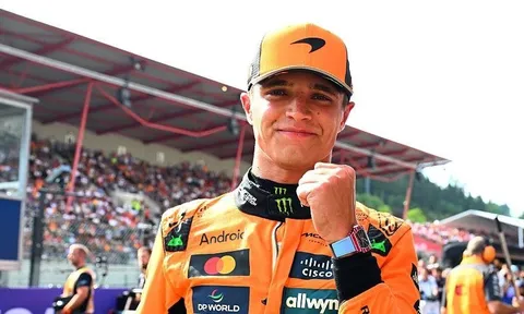 Oscar Piastri tiếp tục củng cố ngôi đầu giải vô địch F1