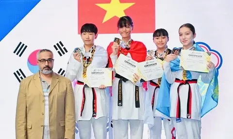 Giải vô địch Taekwondo thiếu niên, trẻ châu Á 2025: Việt Nam giành 1 huy chương vàng
