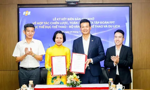 Cục Thể dục thể thao Việt Nam hợp tác truyền thông thể dục thể thao với Tập đoàn FPT