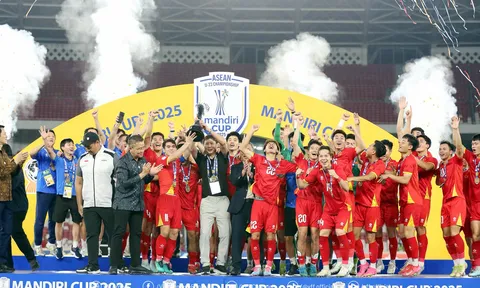 Đội tuyển U23 Việt Nam nhận thưởng “khủng” sau chiến thắng tại Giải vô địch Đông Nam Á 2025