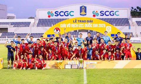PVF lên ngôi vô địch Giải Bóng đá U21 quốc gia 2025