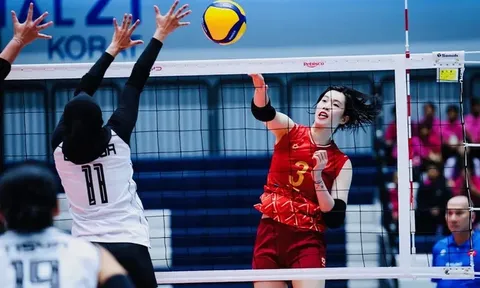 SEA V.League 2025: Bóng chuyền nữ Việt Nam thắng áp đảo trận ra quân